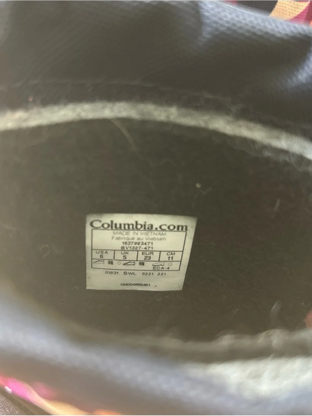 COLUMBIA POWDERBUG PLUS II WINTER SNOW BOOTS INFANT SZ 6 NEW WITHOUT BOX